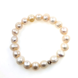 copy of Bracciale di perle di fiume 10 mm