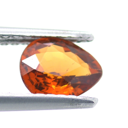 0,88 ct. Granat Spessartine Coupure Poire