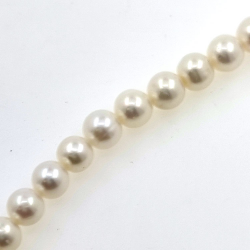 Perles de rivière de 7 mm d'une longueur de 40 cm