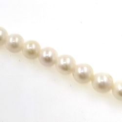 Filo di perle Akoya da 6,5 mm con lunghezza di 40 cm