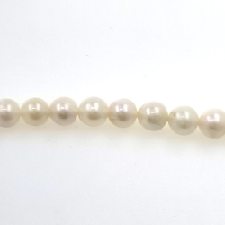 Akoya-Perlenstrang  6,5 mm mit einer Länge von 40 cm