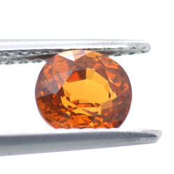 1,24 ct Granato Espesartina Taglio Ovale