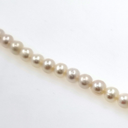 Filo di perle di fiume da  6 mm con lunghezza di 40 cm