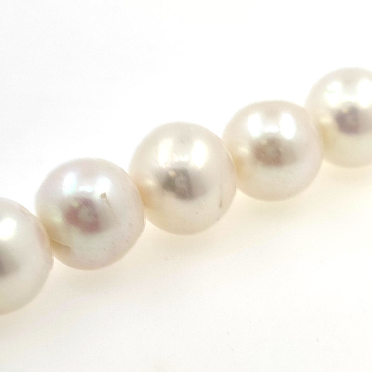 Fil de perles de rivière de 13 x 12 mm avec une longueur de 40 cm