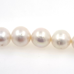 Fil de perles de rivière de 13 x 12 mm avec une longueur de 40 cm