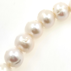 Filo di perle di fiume da  12 mm con lunghezza di 40 cm