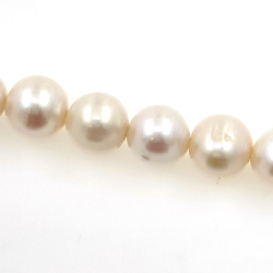 Filo di perle di fiume da  12 mm con lunghezza di 40 cm