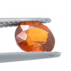 1,71 ct.  Grenat Spessartine Coupure Ovale