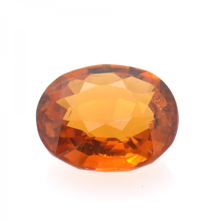 1,06 ct. Spessartine Granat im Ovalschliff