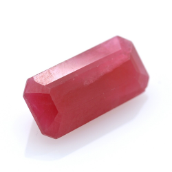 14,21 ct Rhodonite Emerald Cut