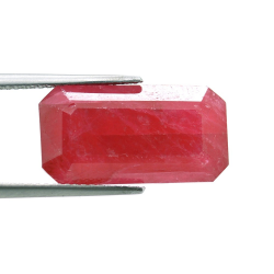 14,83 ct Rhodonite Taille Émeraude