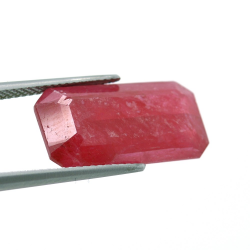 14,83 ct Rhodonite Taille Émeraude