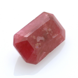 12,58 ct Rhodonite Taille Émeraude