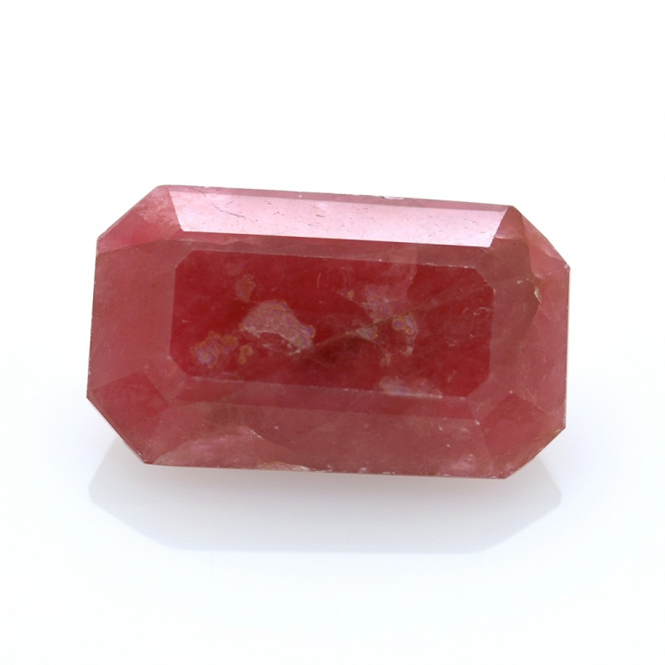 12,58 ct Rhodonite Taille Émeraude