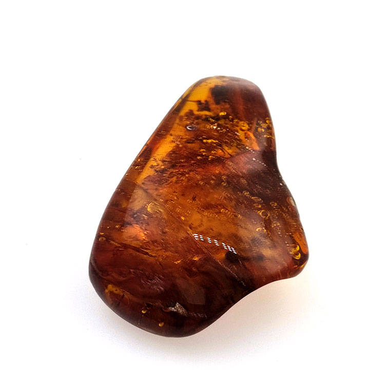 77,03 ct Ámbar con insecto cabujón 54,22 x 34,87 x 16,63 mm