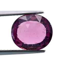 3.93ct Tourmaline Oval Cut 11.15x9.86mm