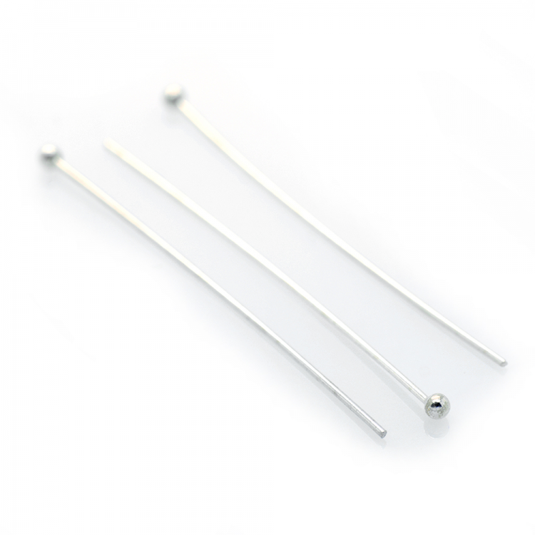 DIY Alfiler de pulsera o pendiente en Plata 39,86 x 1,85 x 5,71  mm