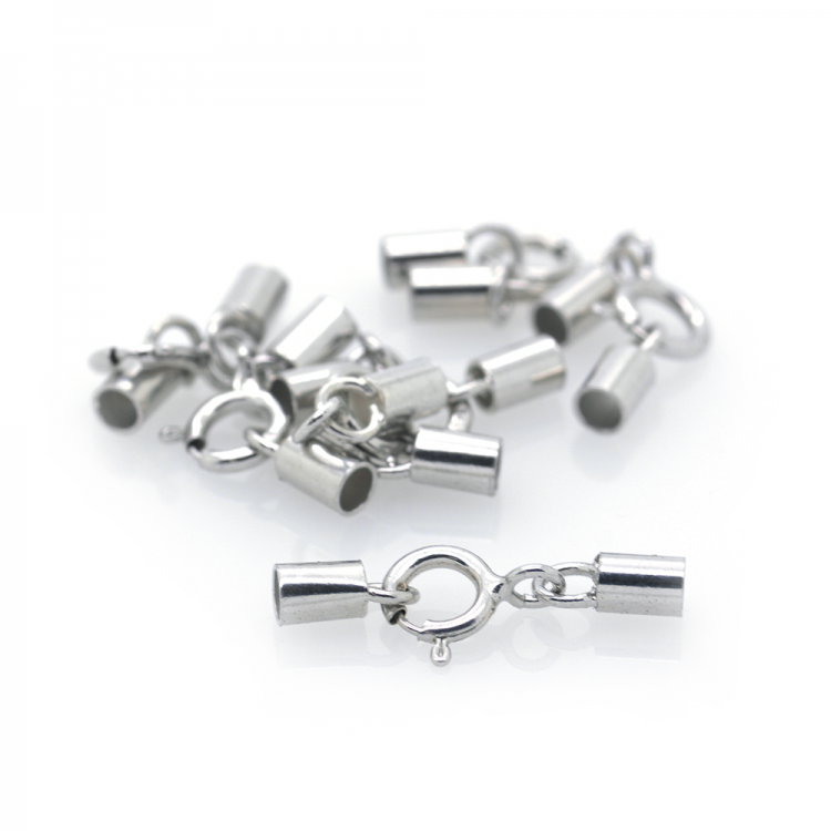 DIY 925 sterling silver bracelet or necklace clasp