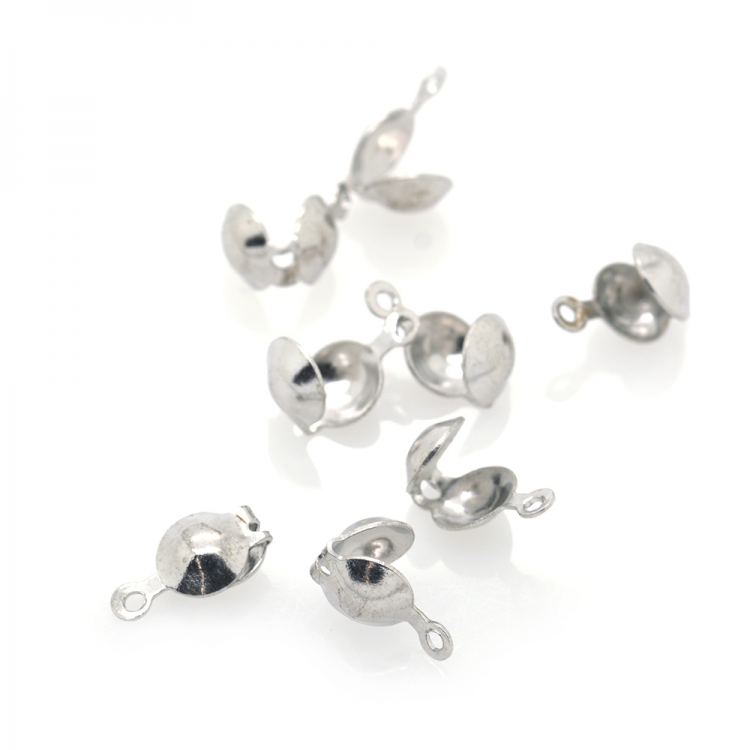 DIY Tapa Nudos en Plata 925 5 x 5 mm