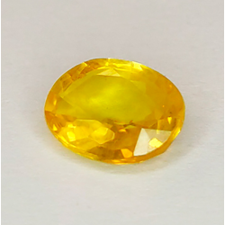 1.91ct Zafiro Amarillo Talla Oval  8.73x6.70x3.41mm