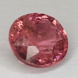 1,46 ct Tormalina Taglio Ovale 6,96x6,25x4,81 mm