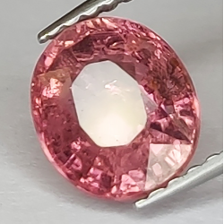 1,46 ct Tormalina Taglio Ovale 6,96x6,25x4,81 mm