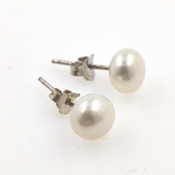 Orecchini perla e argento 925