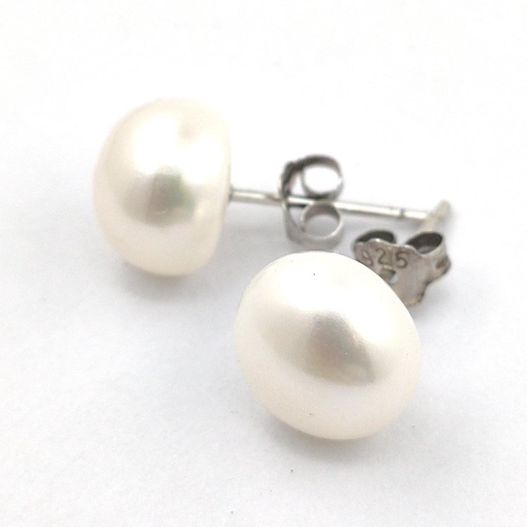 Pearl and Silver 925 Earrings