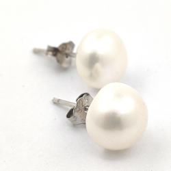 Pendientes de Perla y Plata 925