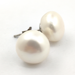Pendientes de Perla y Plata 925