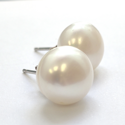 Pendientes de Perla y Plata 925