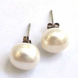 Pendientes de Perla y Plata 925