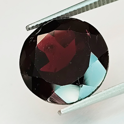 Granato, taglio rotondo, da 14 a 12 mm, 1 pz