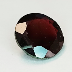 Grenat, taille ronde, 14 à 12 mm, 1 pièce