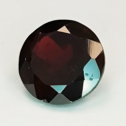 Grenat, taille ronde, 14 à 12 mm, 1 pièce