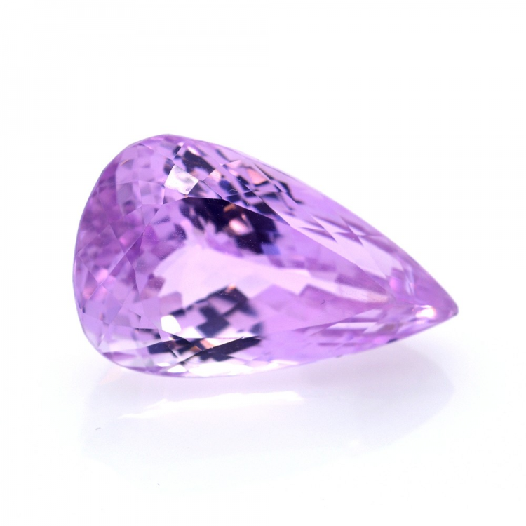 34,44 ct  Kunzite Taille Poire