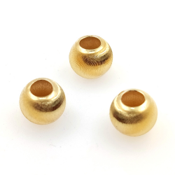 DIY 1 Gramo Abalorio Bola de plata 925 bañada en rodio blanco, oro amarillo o oro rosa.
