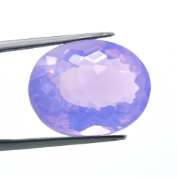 15,67 ct  Amethyst Oval Schnitt 19,57x15,28mm