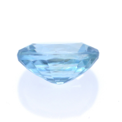 1,93 ct Zircon Bleu Taille Ovale