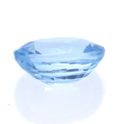 2,16 ct  Blauer Zirkon Oval Schnitt