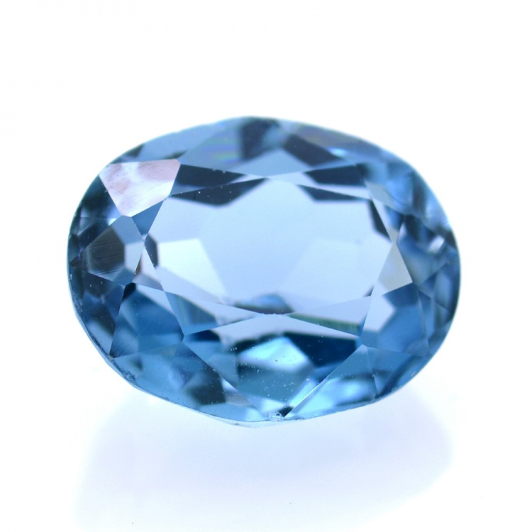 5,14 ct London Blue Topaz Oval Cut