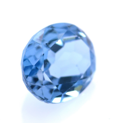 5,09 ct London Blue Topaze Taille Ovale