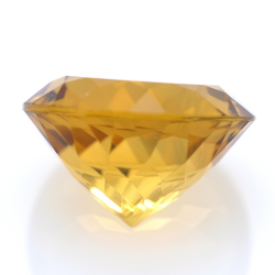 13,39 ct. Quartz Citrine Coupure Ronde