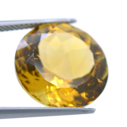 13,40 ct. Citrine Quartz Round Cut