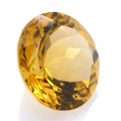 14,17 ct. Citrine Quartz Round Cut