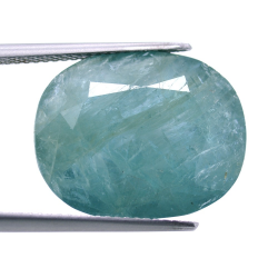 17,29 ct. Grandidierite Coupure Ovale