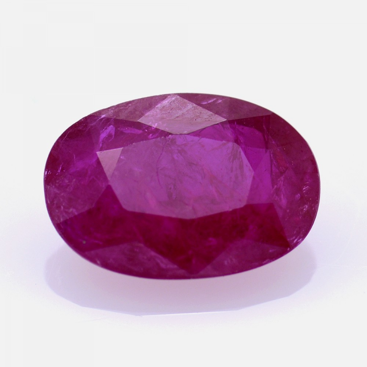 2,53 ct. Ruby Oval Cut