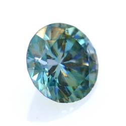 0,82ct Moissanita Talla Redonda 6,26x6,25mm