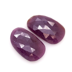 21,25 ct Rubino Facettato Rosetta