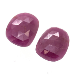 19,23 ct. Rubin Rose Schnitt